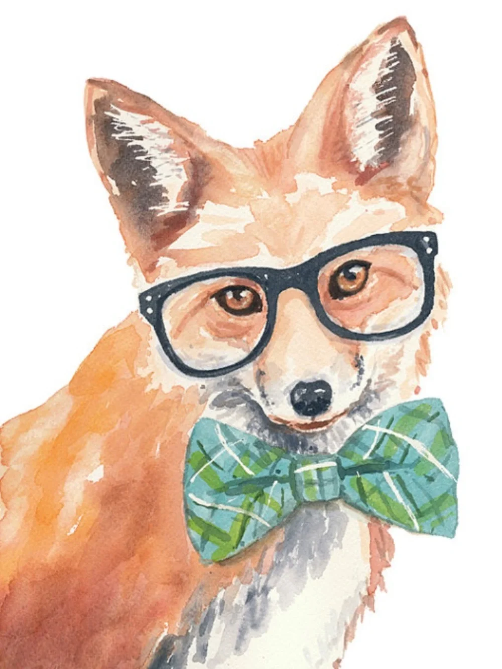 Pier 1 Clever Fox Wall Art, Hipster Fox